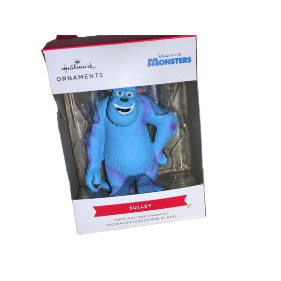 Hallmark Red Box Christmas Tree Ornament Disney Pixar Monsters SULLEY 2021 - Picture 7 of 10